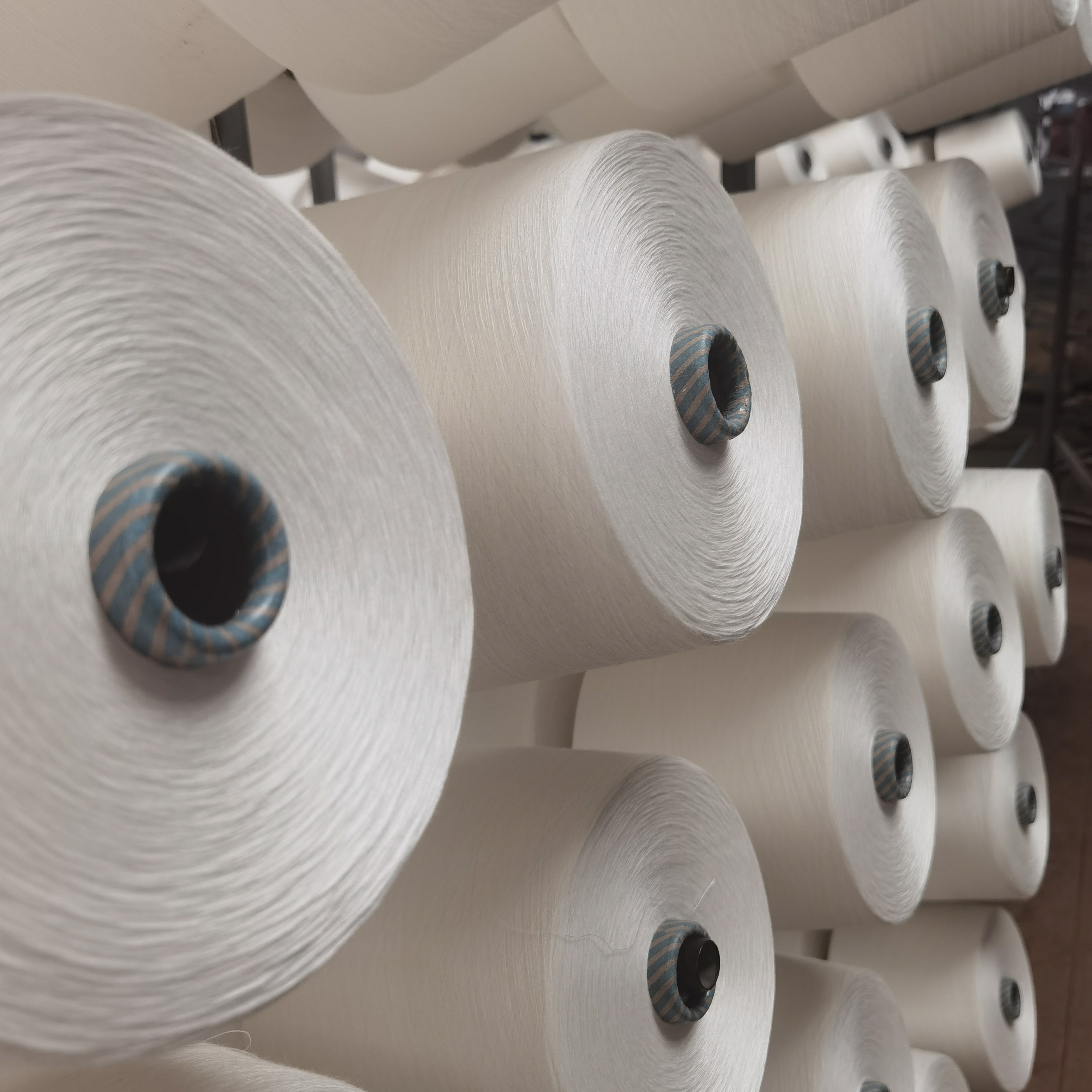 Yarn production line